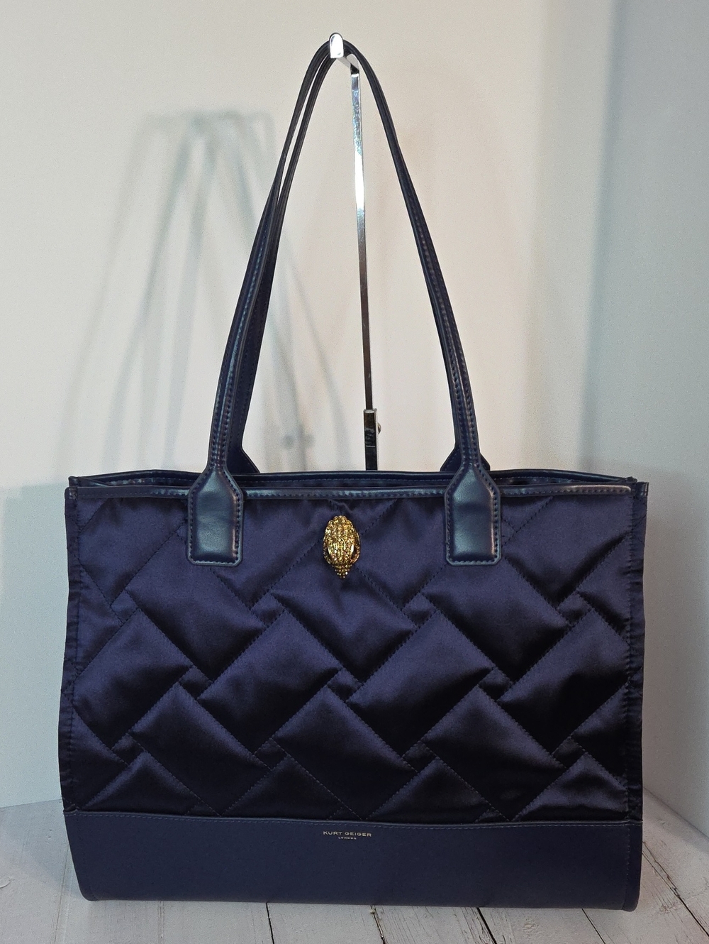 Kurt Geiger London Recycled Quilted Square Shopper Bag